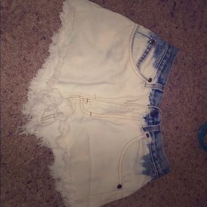 Denounce blue & white shorts